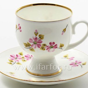 Чашка с блюдцем Волшебнице 1/2 Классическая-2