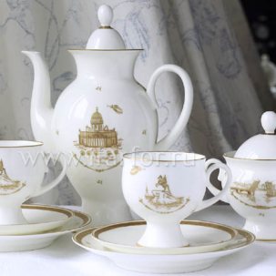 Сервиз кофейный Северная столица 2/8 Классическая-2