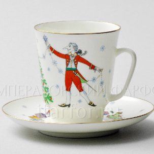 Чашка с блюдцем Балет. Щелкунчик 1/2 Майская