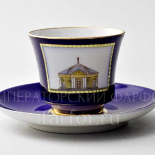 Чашка с блюдцем кофейная Классика Петербурга 4 1/2 Банкетная
