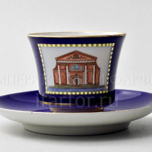 Чашка с блюдцем кофейная Классика Петербурга 6 1/2 Банкетная