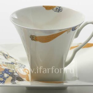 Чашка с блюдцем чайный Пери 1/2 Петрополь