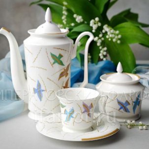 Сервиз кофейный Весенние заботы 6/14 Юлия
