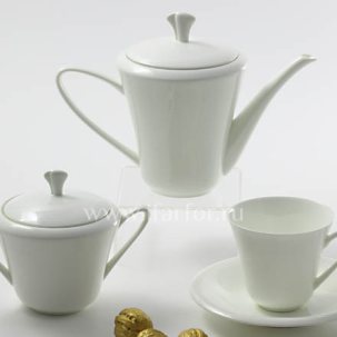 Сервиз чайный Белый 6/14 Сад