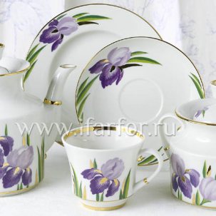 Сервиз чайный Ирисы 6/20 Банкетная