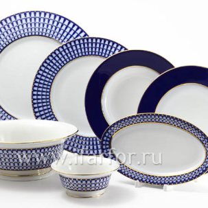 Сервиз столовый Классика Петербурга 6/24 Европейская