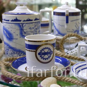 Сервиз чайный Кают-компания 6/13 Гербовая