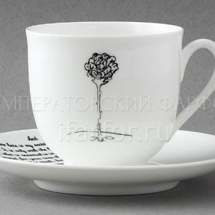 Чашка с блюдцем в подарочной коробке Rose.The Little Prince 1/2 Ландыш