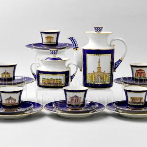 Сервиз кофейный Классика Петербурга-2 6/14 Банкетная