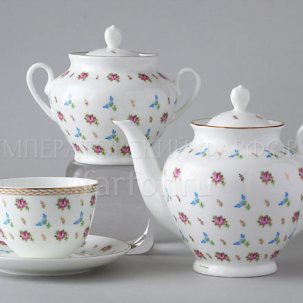 Сервиз чайный Цветочный вальс 6/14 Весенняя-2