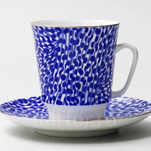 Чашка с блюдцем Настроение. Quiet 1/2 Майская