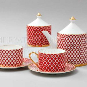 Сервиз чайный Скарлетт 4/10 Идиллия