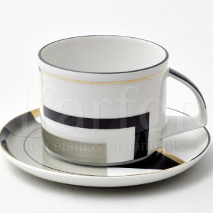 Чашка с блюдцем чайная Проект 2 1/2 Баланс