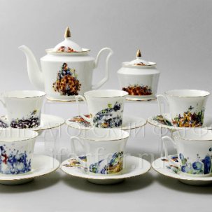 Сервиз чайный Четыре сезона любви 6/14 Юлия