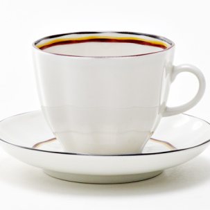 Чашка с блюдцем кофейная Художественная отводка 2 1/2 Тюльпан