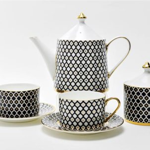 Сервиз чайный Неро 4/10 Идиллия