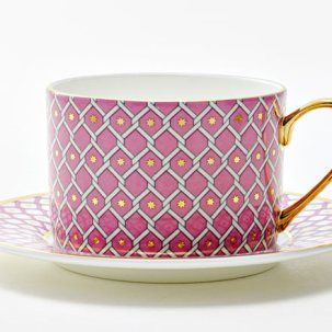 Чашка с блюдцем чайная Астра 2 1/2 Идиллия