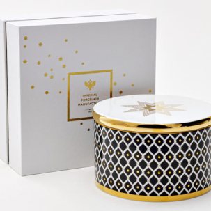 Шкатулка в подарочной коробке Неро Идиллия