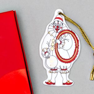 Елочная игрушка Гранд цирк. Клоун