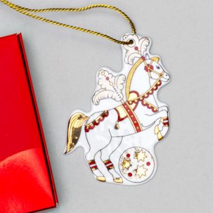 Елочная игрушка Гранд цирк. Лошадка