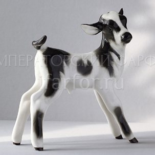 Скульптура Бычок Черный