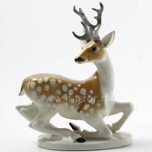 Скульптура Лань с рогами