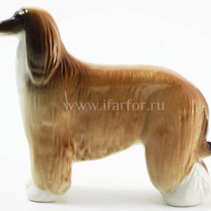 Скульптура Афганская борзая м.р. 154 мм.