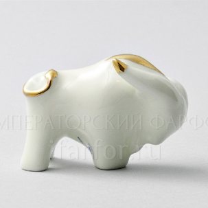 Скульптура Бык (з.з.) Золотой