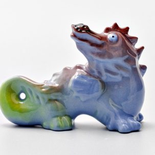 Скульптура Дракон 2 синий Успех