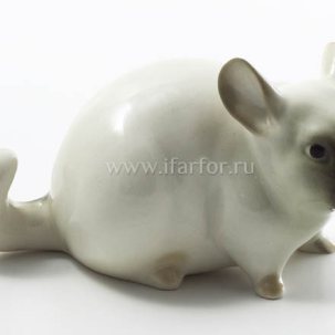 Скульптура Шиншилла малая Серый