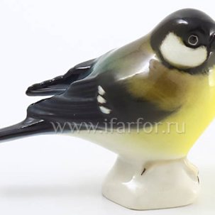 Скульптура Синица Черноголовая