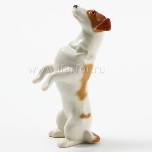Скульптура Джек-Рассел-Терьер Микки