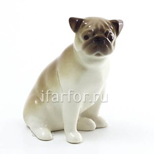 Скульптура Мопс Ники