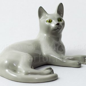 Скульптура Кошка Бусинка