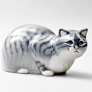 Скульптура Кот Мурзик Муха 240 x 120 мм.