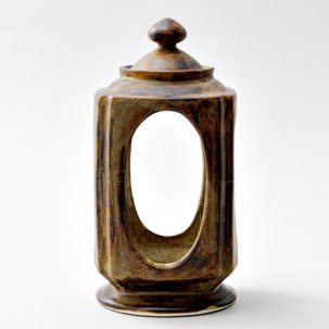 Подсвечник Фонарь рыжий Фонарь