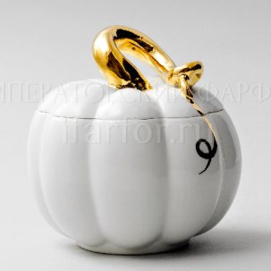 Шкатулка Тыква с золотом Тыква