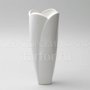 Ваза Белый Тюльпан