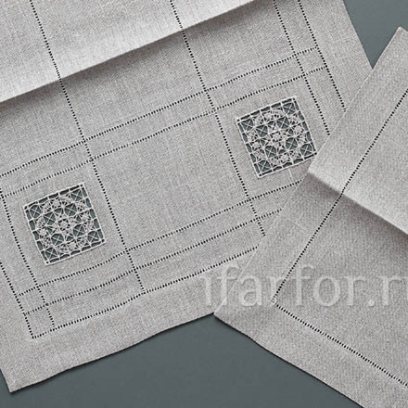 Крестецкая строчка Чайный набор Новогодняя звезда 75*40/30*30