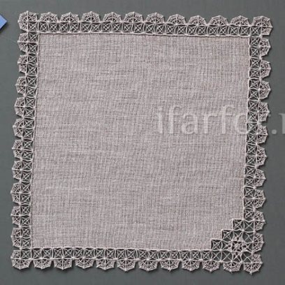 Крестецкая строчка Салфетка Серая 24*24