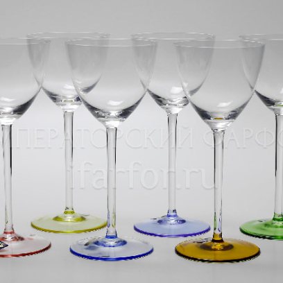 Набор бокалов для вина «Арлекино» 6/6