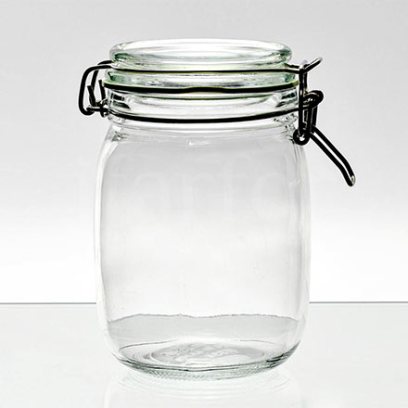 Банка с крышкой «Прозрачный»