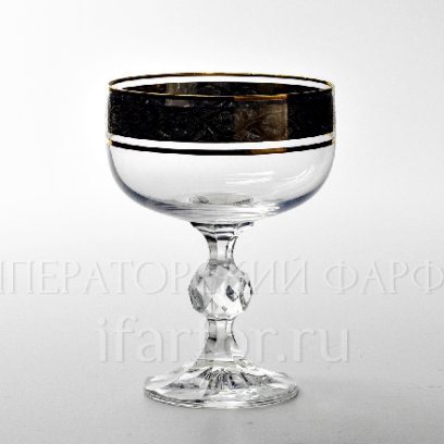 Фужер для шампанского Цветочный орнамент Клаудиа STERNA