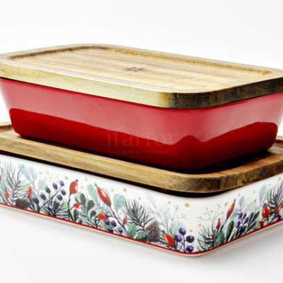 Набор прямоугольных форм для запекания Календа 2/4 Стандартная