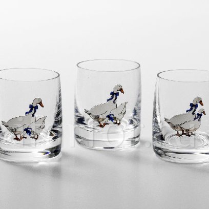 Набор стопок для водки Гуси 6/6 AS Crystal