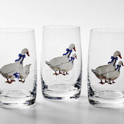 Набор стаканов для воды Гуси 6/6 AS Crystal