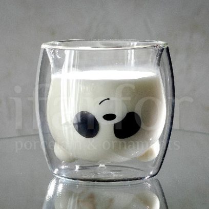 Стакан с двойным стеклом «Панда»