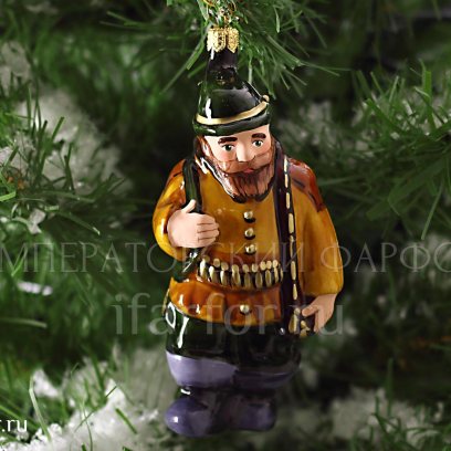 Елочная игрушка «Охотник»