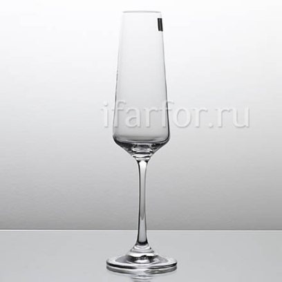 Набор фужеров для шампанского Прозрачный 6/6 NAOMI