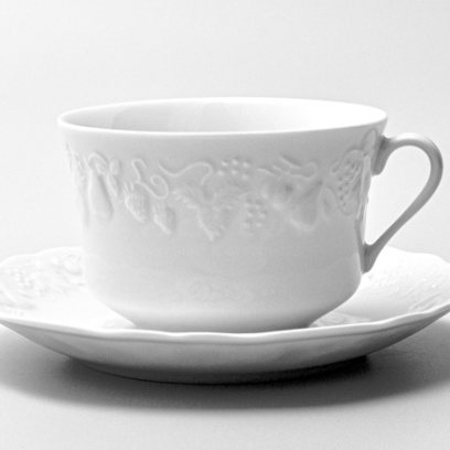 Чашка с блюдцем для завтрака «CALIFORNIA» 1/2